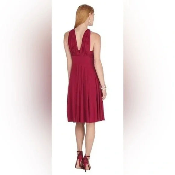 WHBM Genius Convertible Fit & Flare Dress - Picture 8 of 13